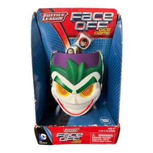 Justice League Face Off Dice Game – Joker and Batman-Themed Collectible